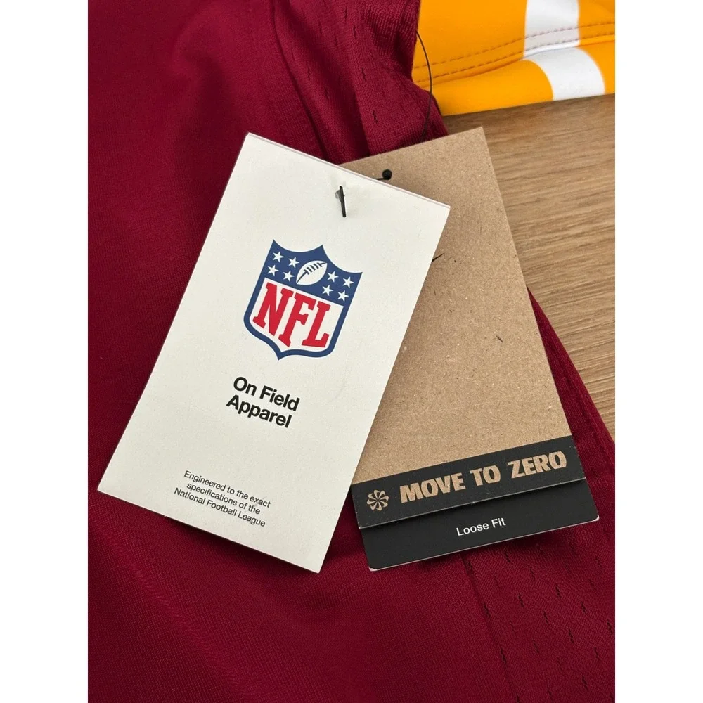 NWT Men's Nike Engineered Washington Commanders Jayden Daniels Jersey -XXL- Red